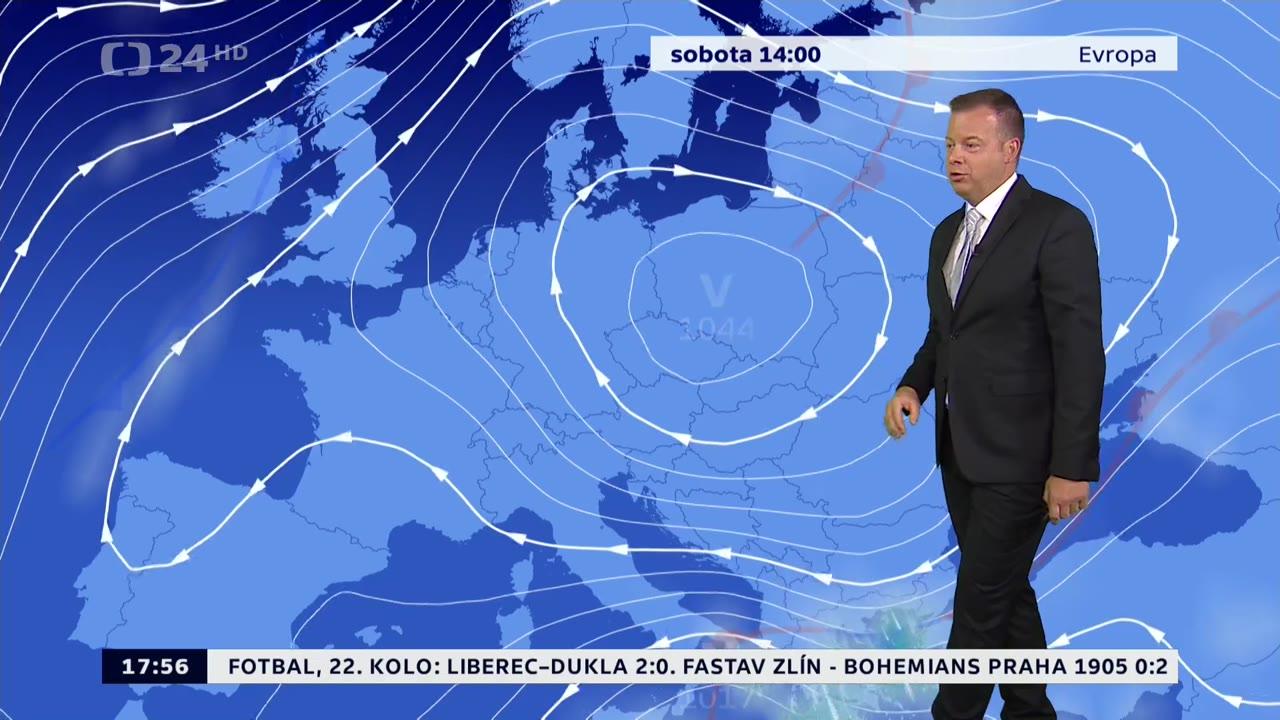 Předpověď počasí / 29.10.2024, 23:00