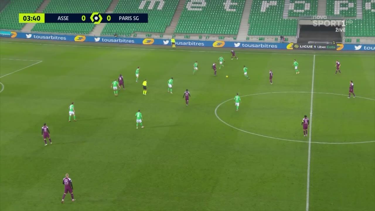 Fotbal: AS Saint - Étienne - Paris Saint - Germain